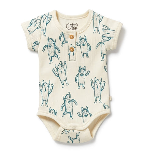Yeti Organic Henley Bodysuit