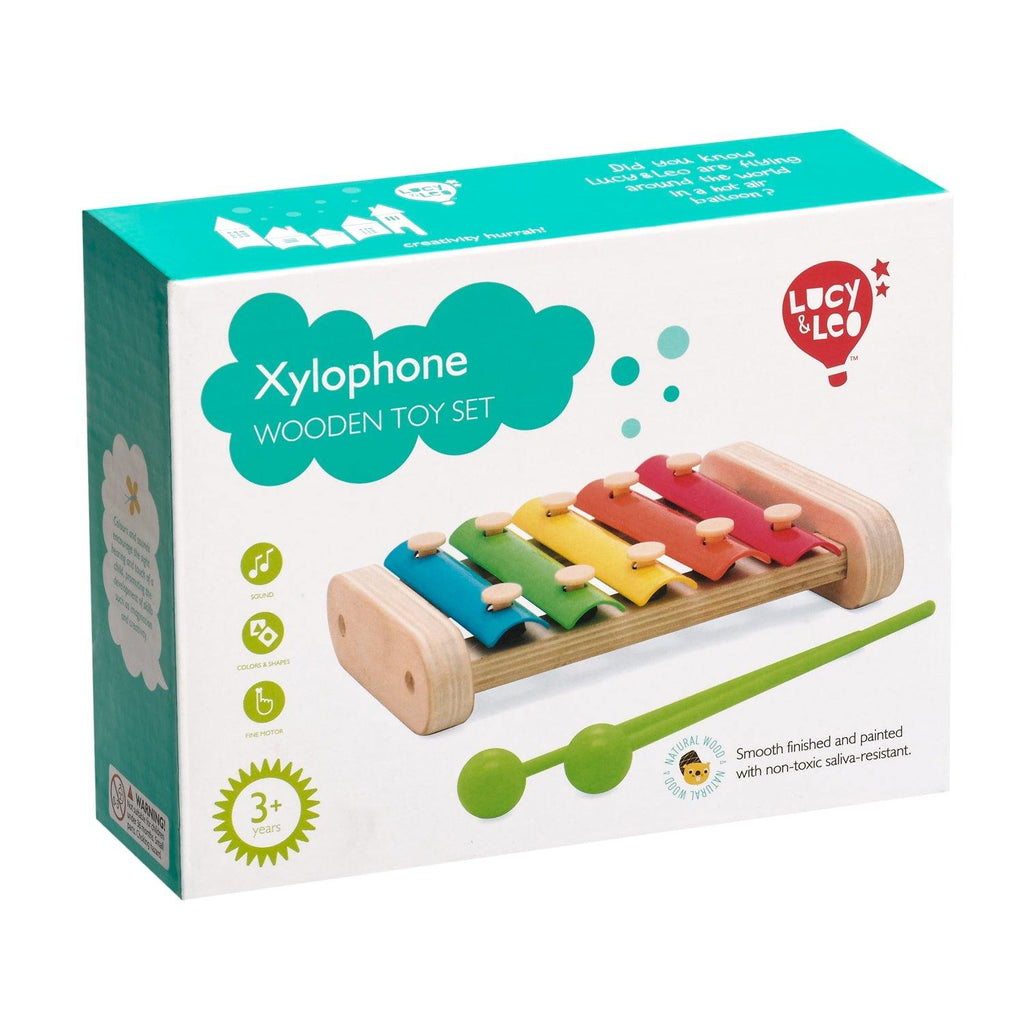 Wooden toy xylophone - eco friendly toy.