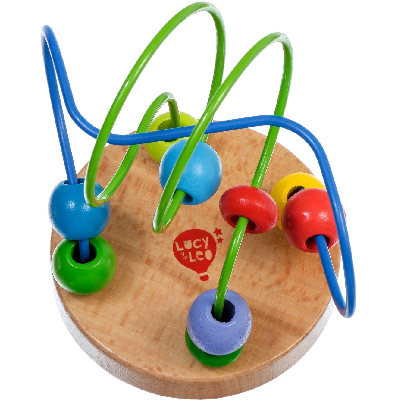 Wooden bead maze - Educational toy