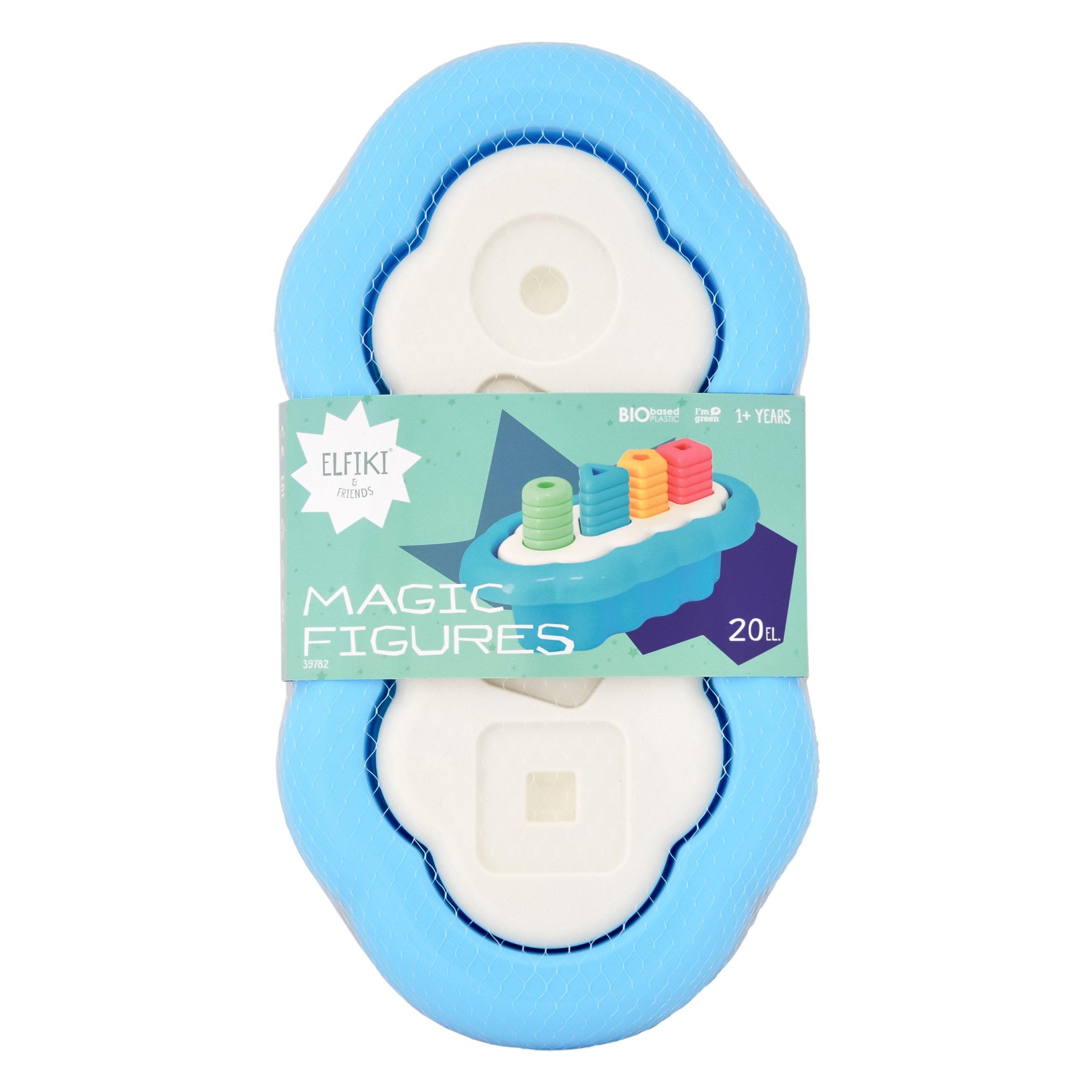 Bioplastic toys - 20 piece giant stacking toy.