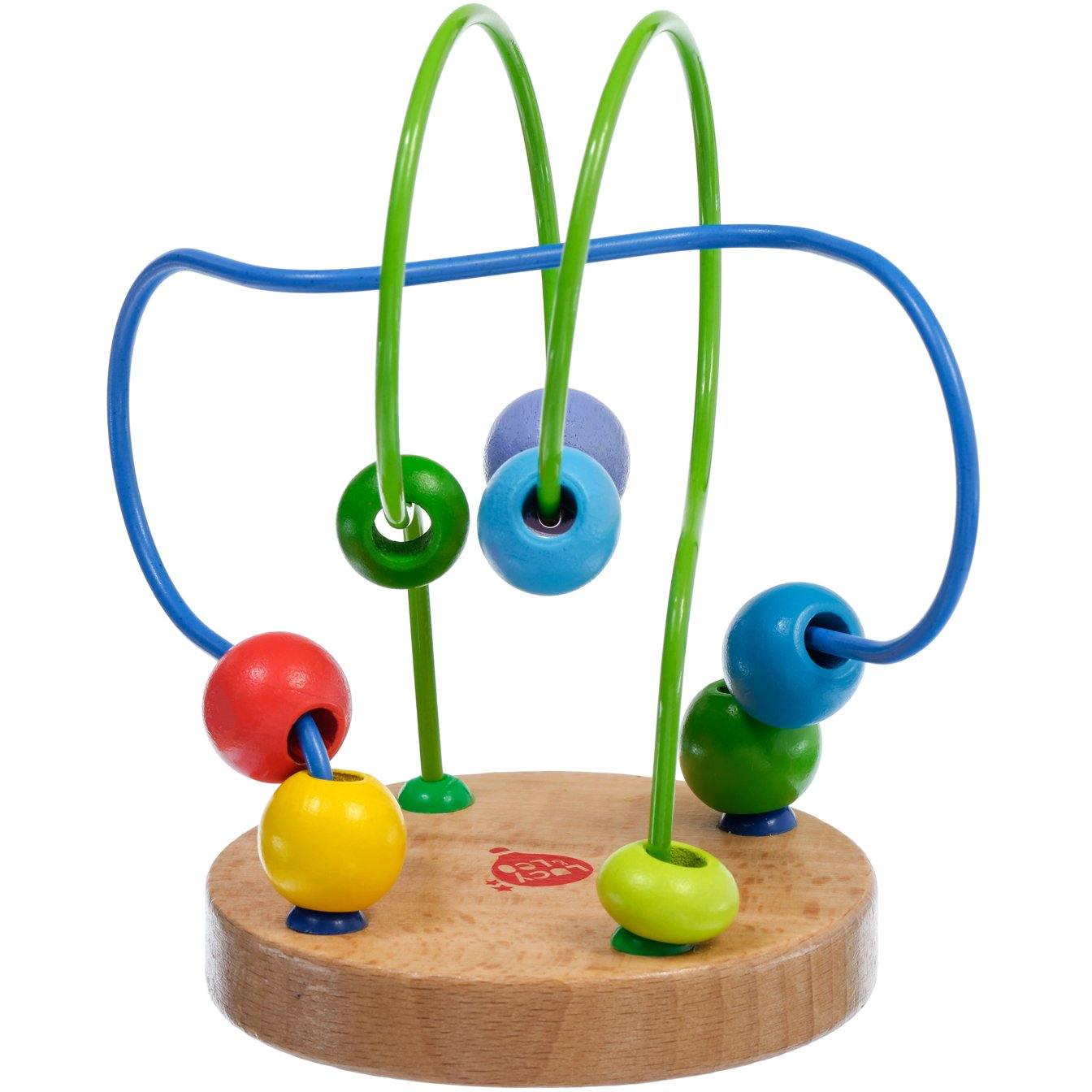 Wooden bead maze - Educational toy