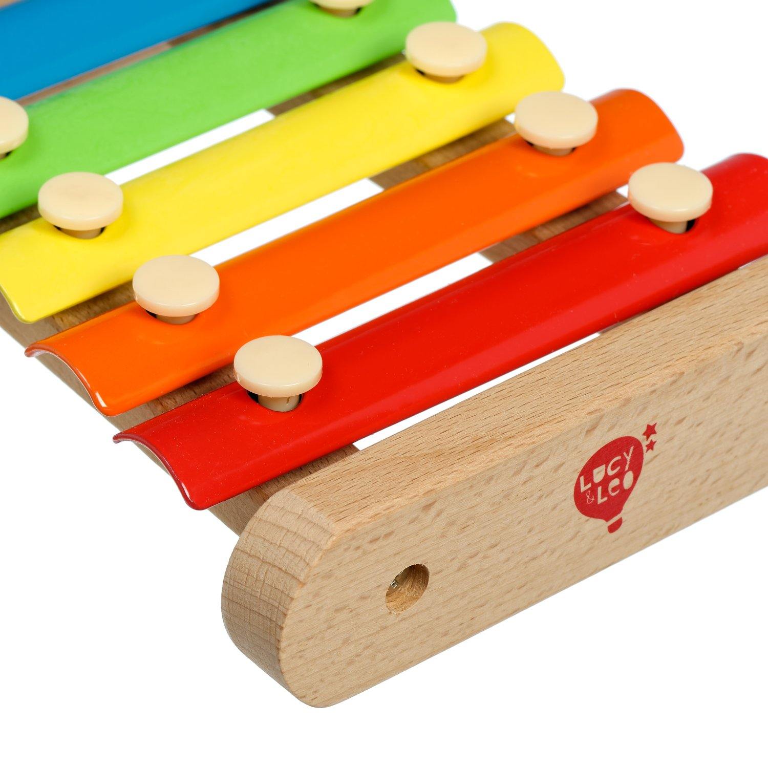 Wooden toy xylophone - eco friendly toy.