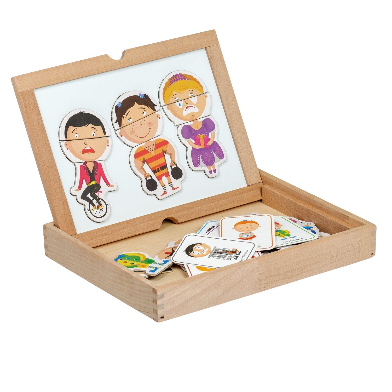 Circus emotions - 2 in 1 chalk and white board.