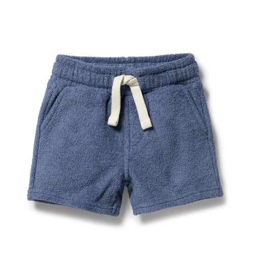 Deep Blue Organic Terry Short