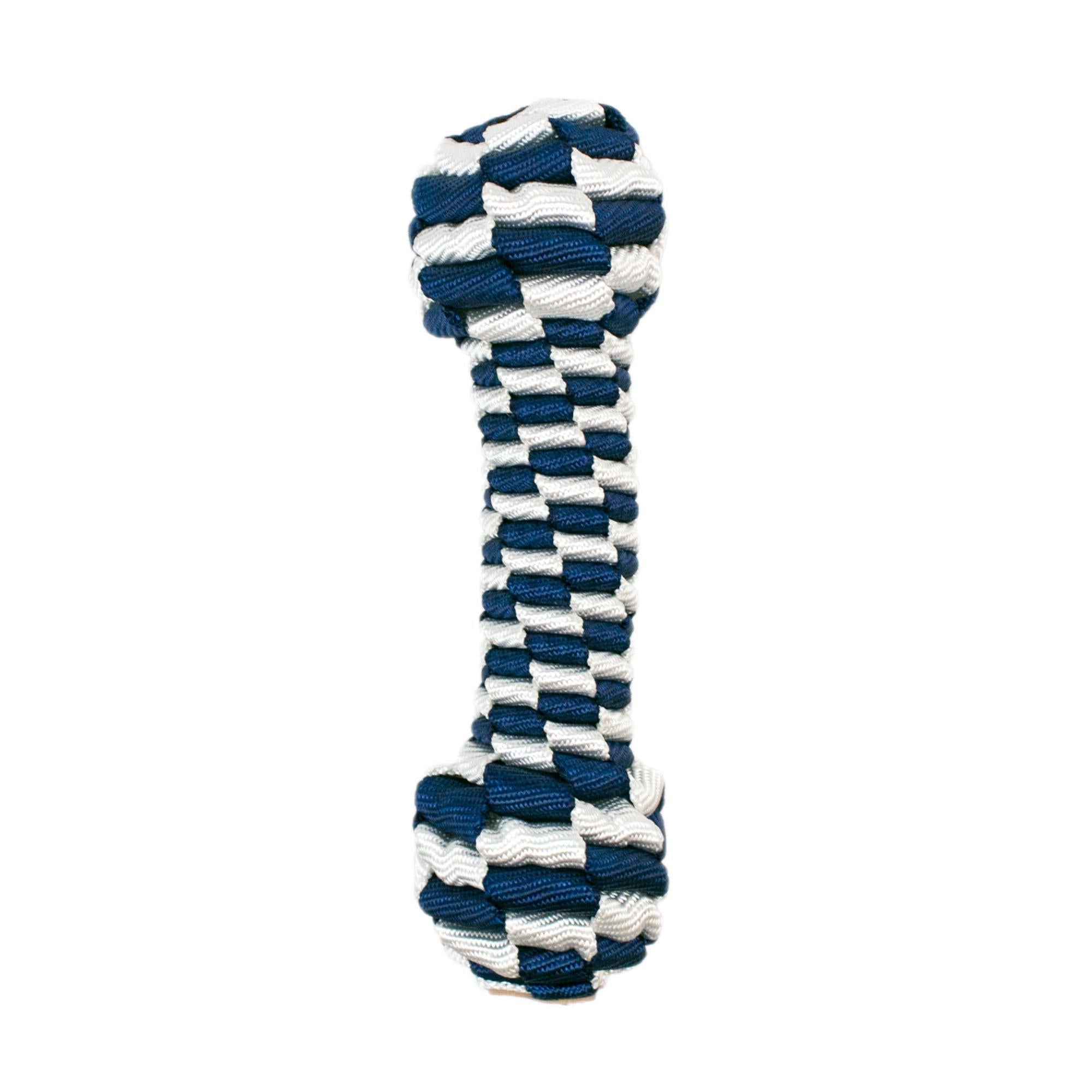 Braided 9 Bone – Navy & Soft Grey