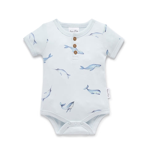 Under the Sea Henley Onesie