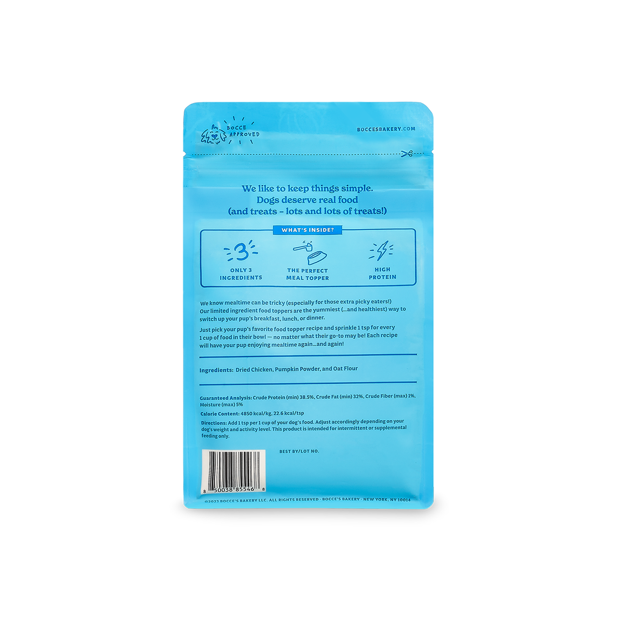 Chicken & Pumpkin Food Topper