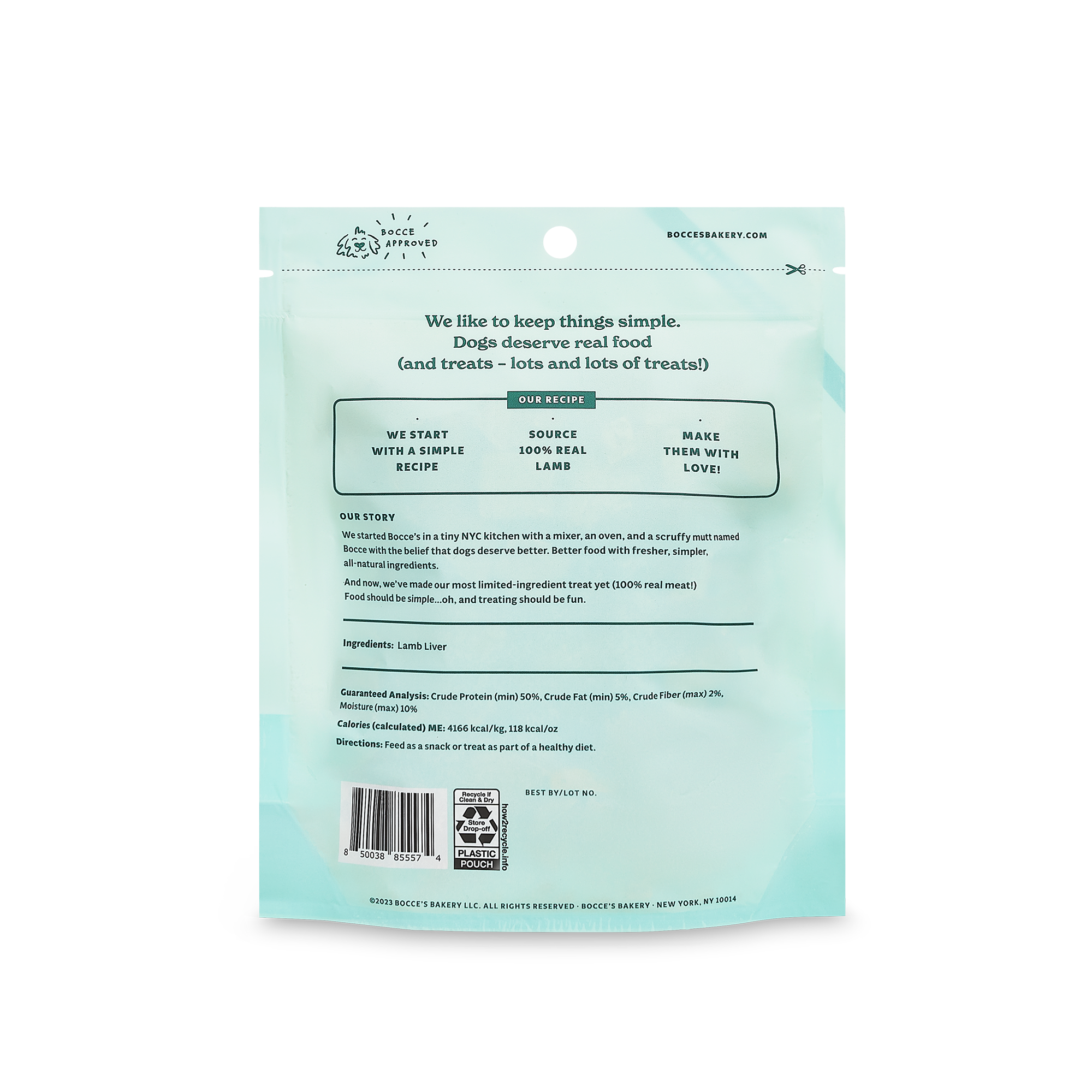 Lamb Liver Freeze Dried Treats 3oz