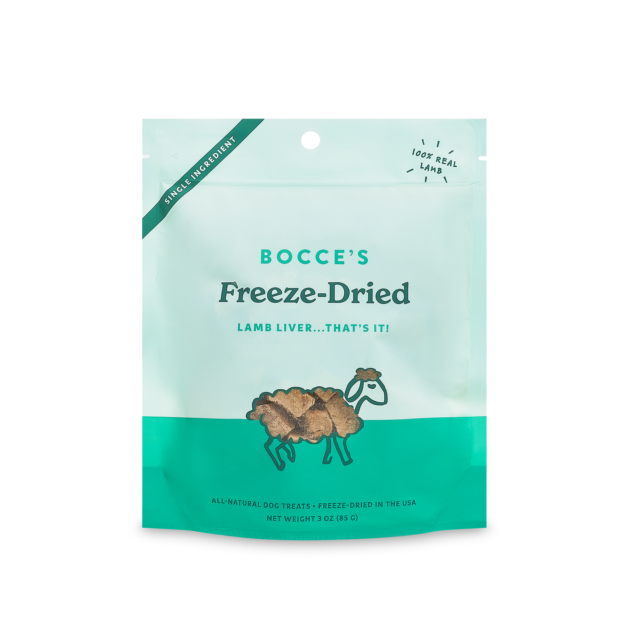 Lamb Liver Freeze Dried Treats 3oz
