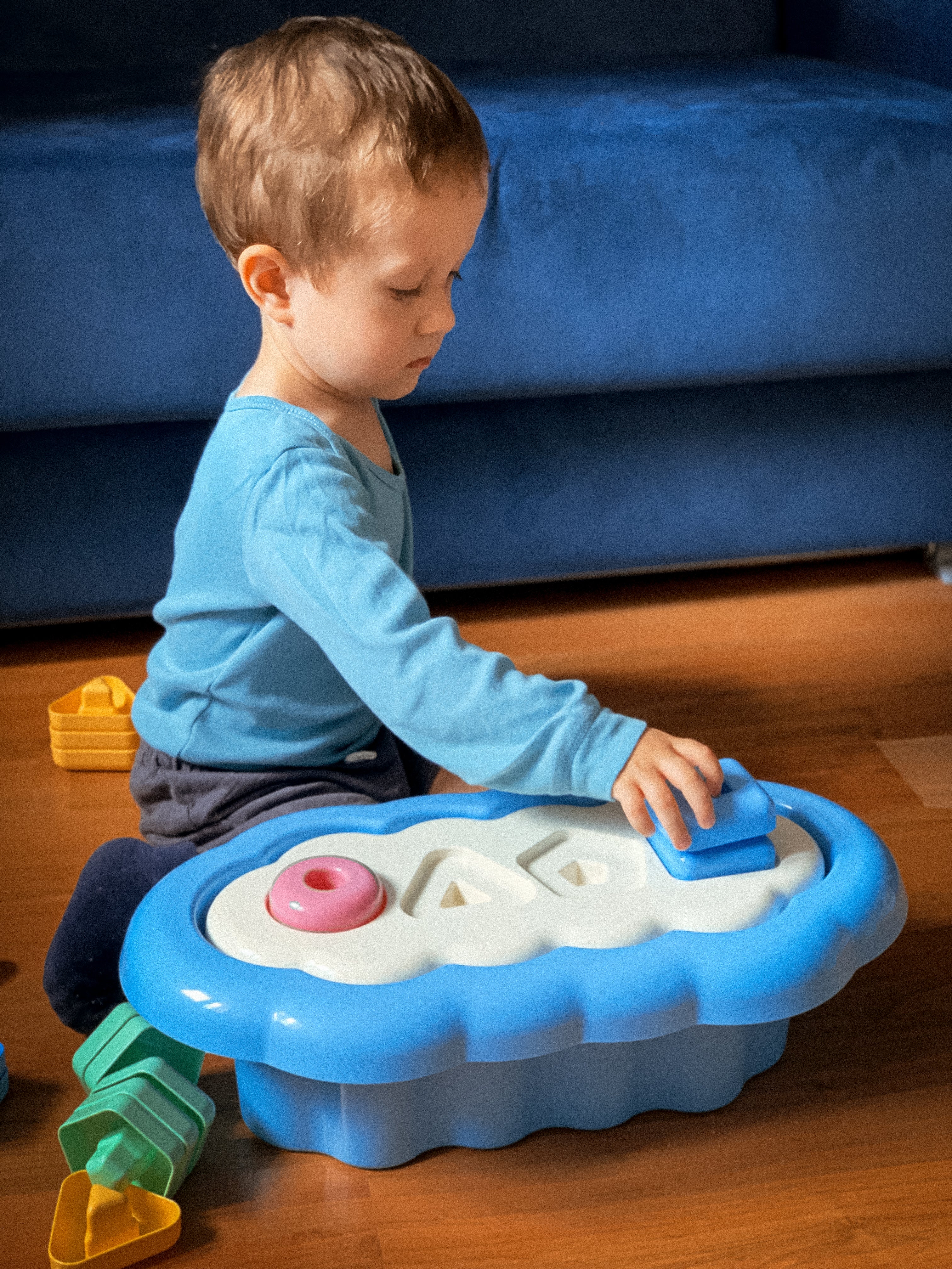 Bioplastic toys - 20 piece giant stacking toy.