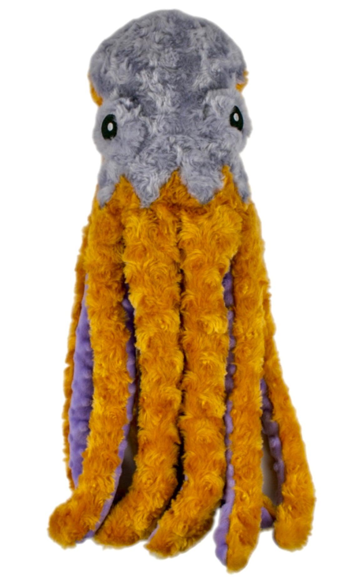 Plush Octopus Squeaker Toy - 14