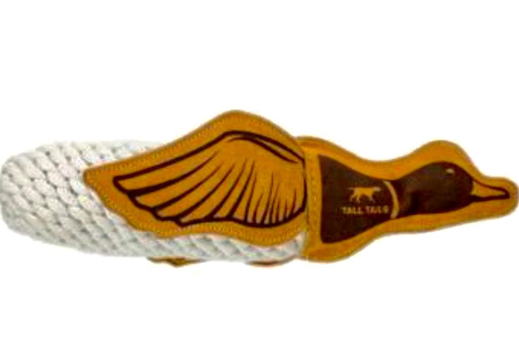 Natural Leather & Rope Quacker - 15