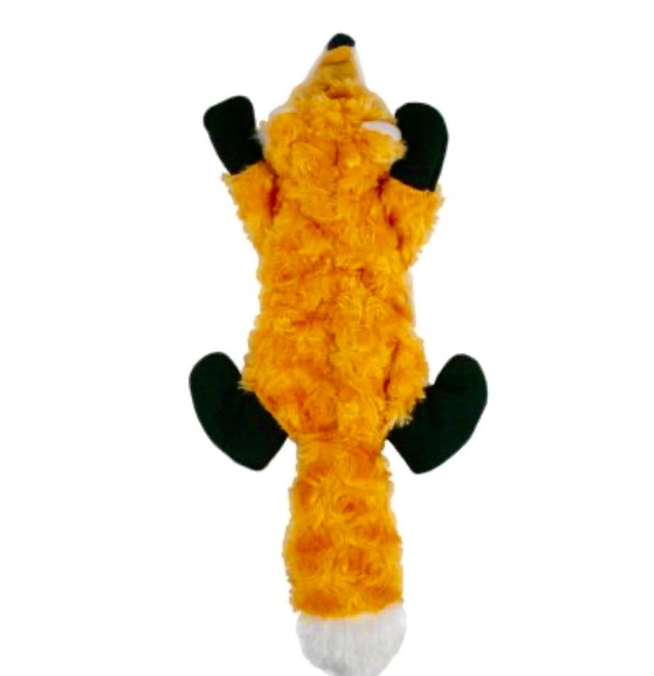 Plush Stuffless Fox Squeaker - 16