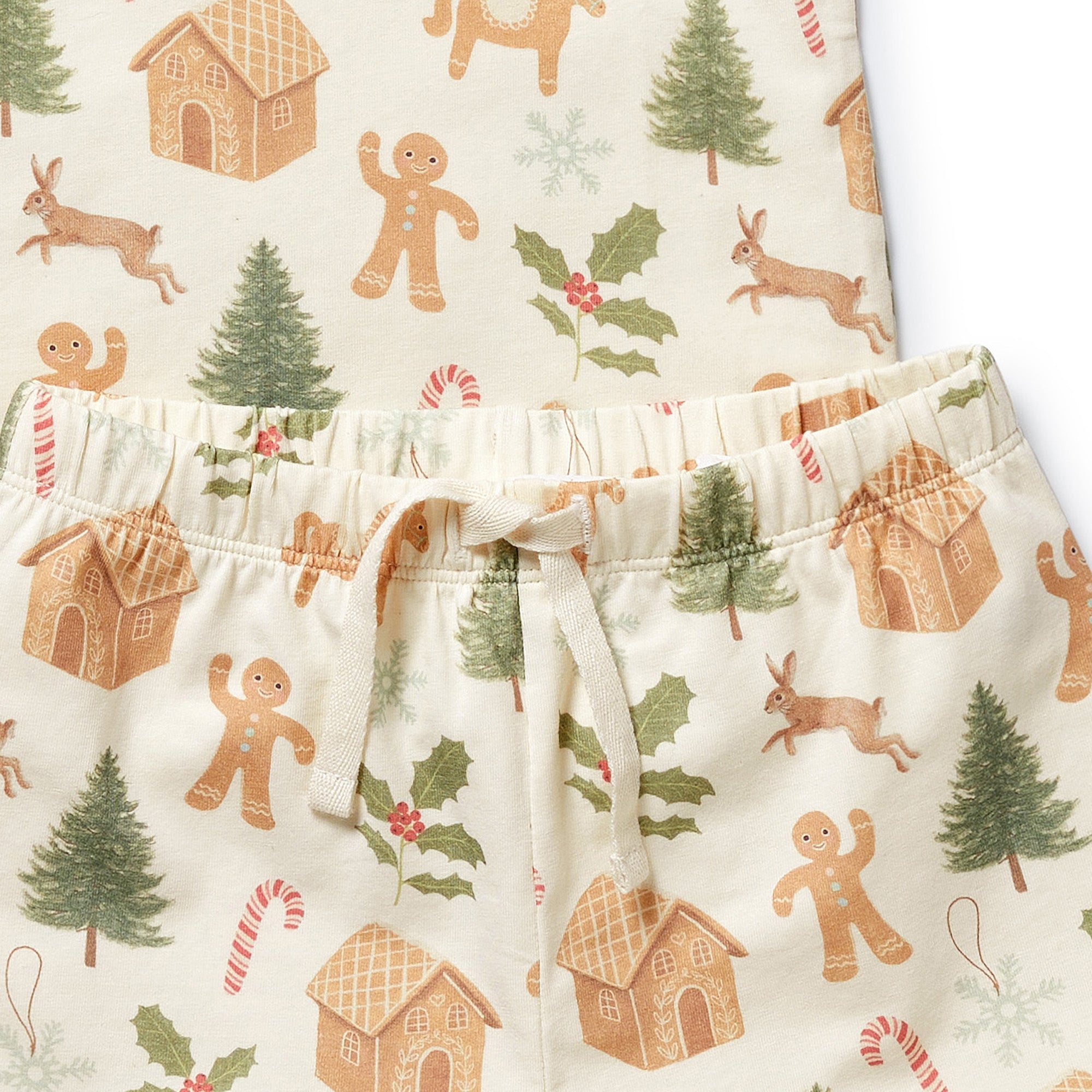 Holly Jolly Magic Organic Short Sleeve Pyjamas