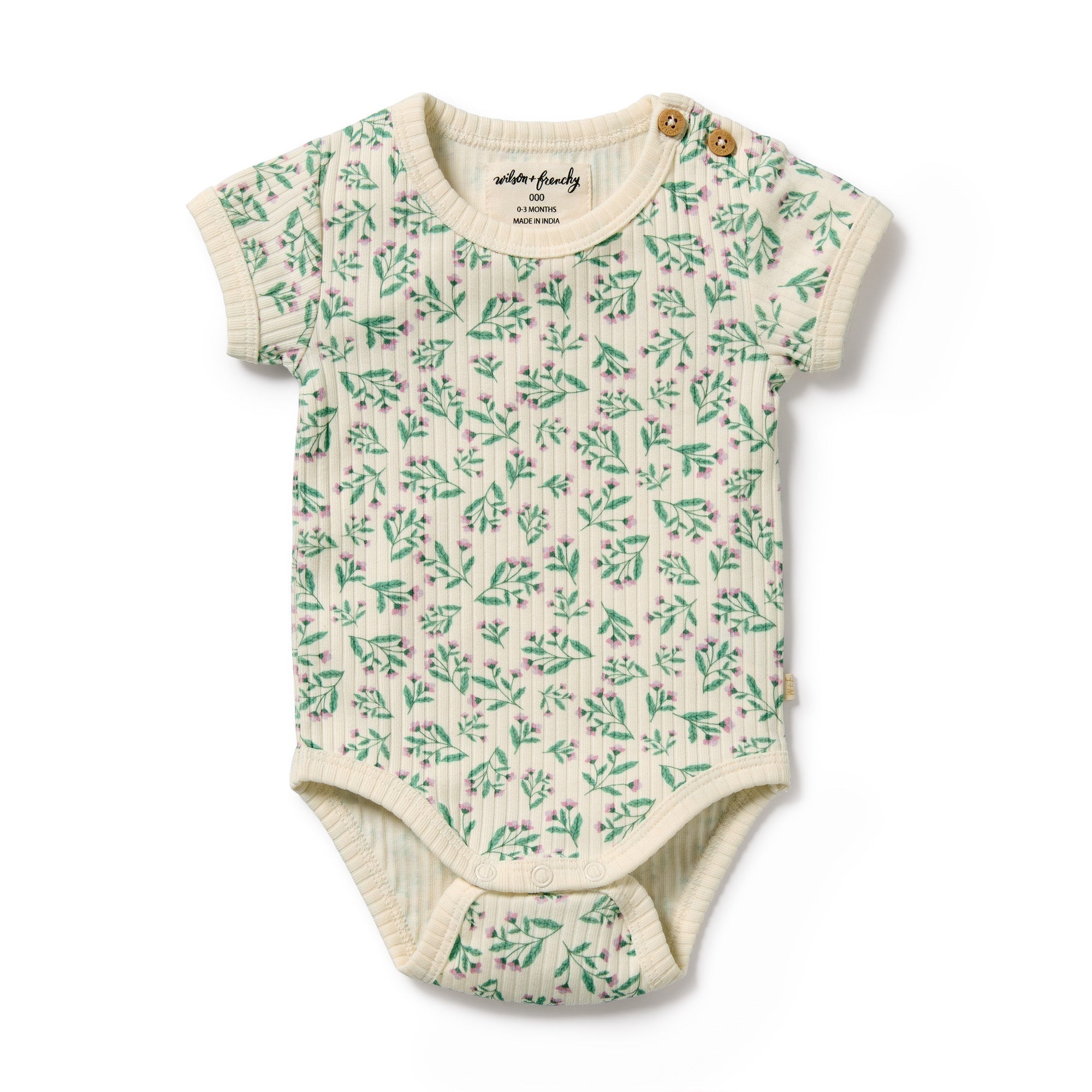Periwinkle Organic Bodysuit