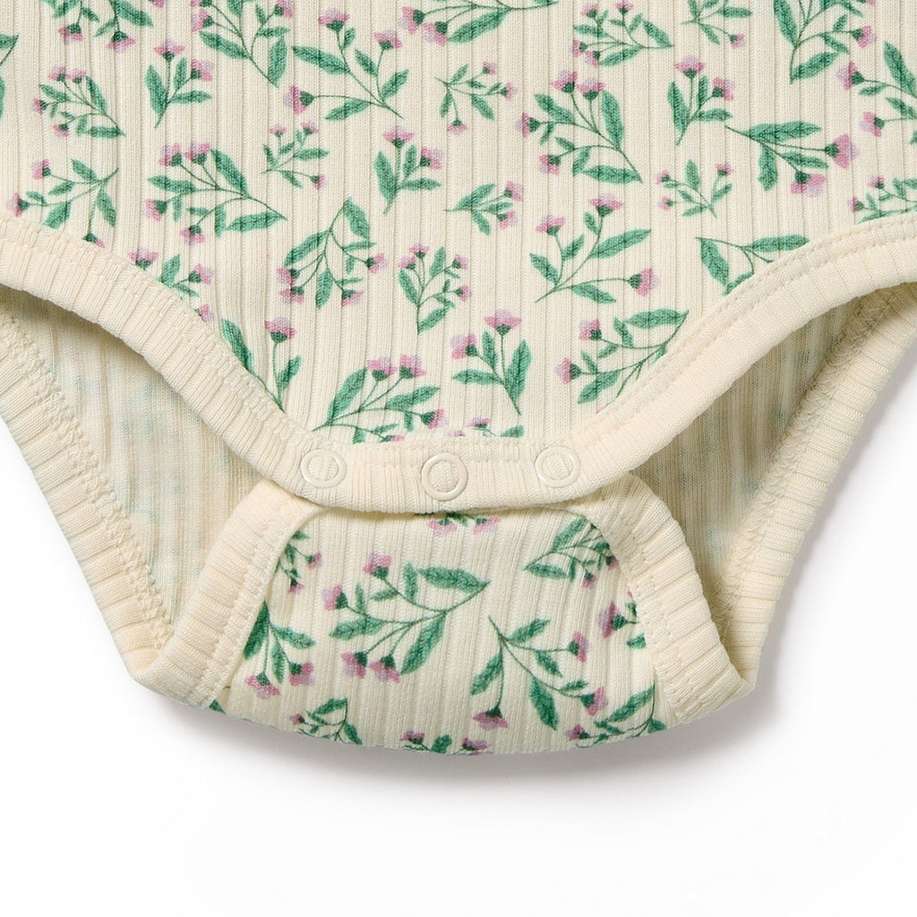 Periwinkle Organic Bodysuit