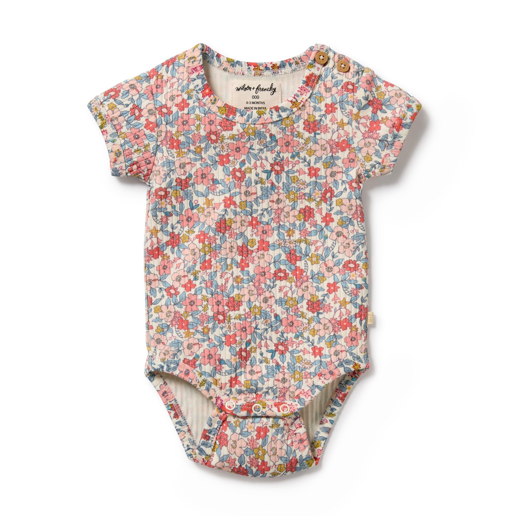 Summer Bloom Organic Bodysuit