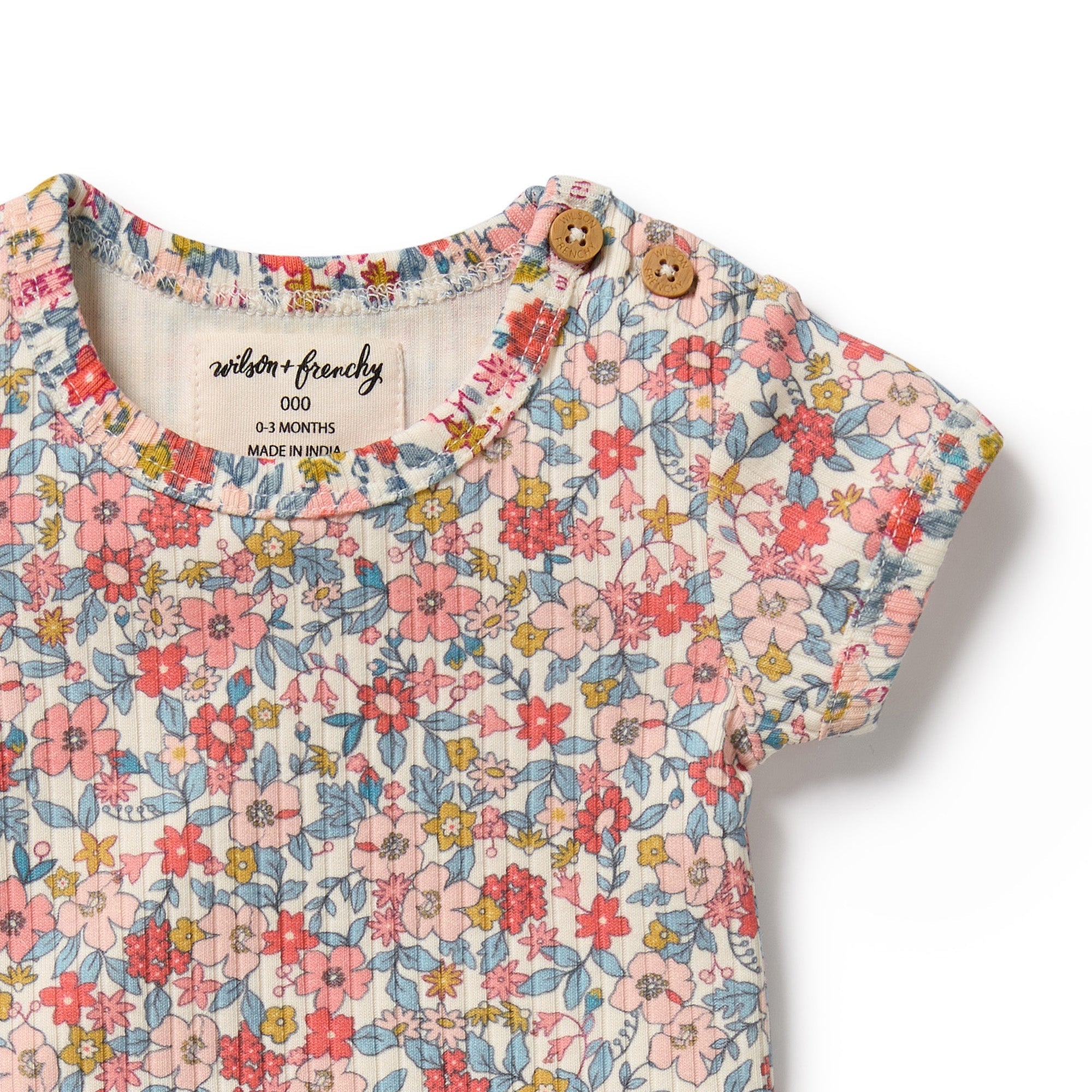 Summer Bloom Organic Bodysuit