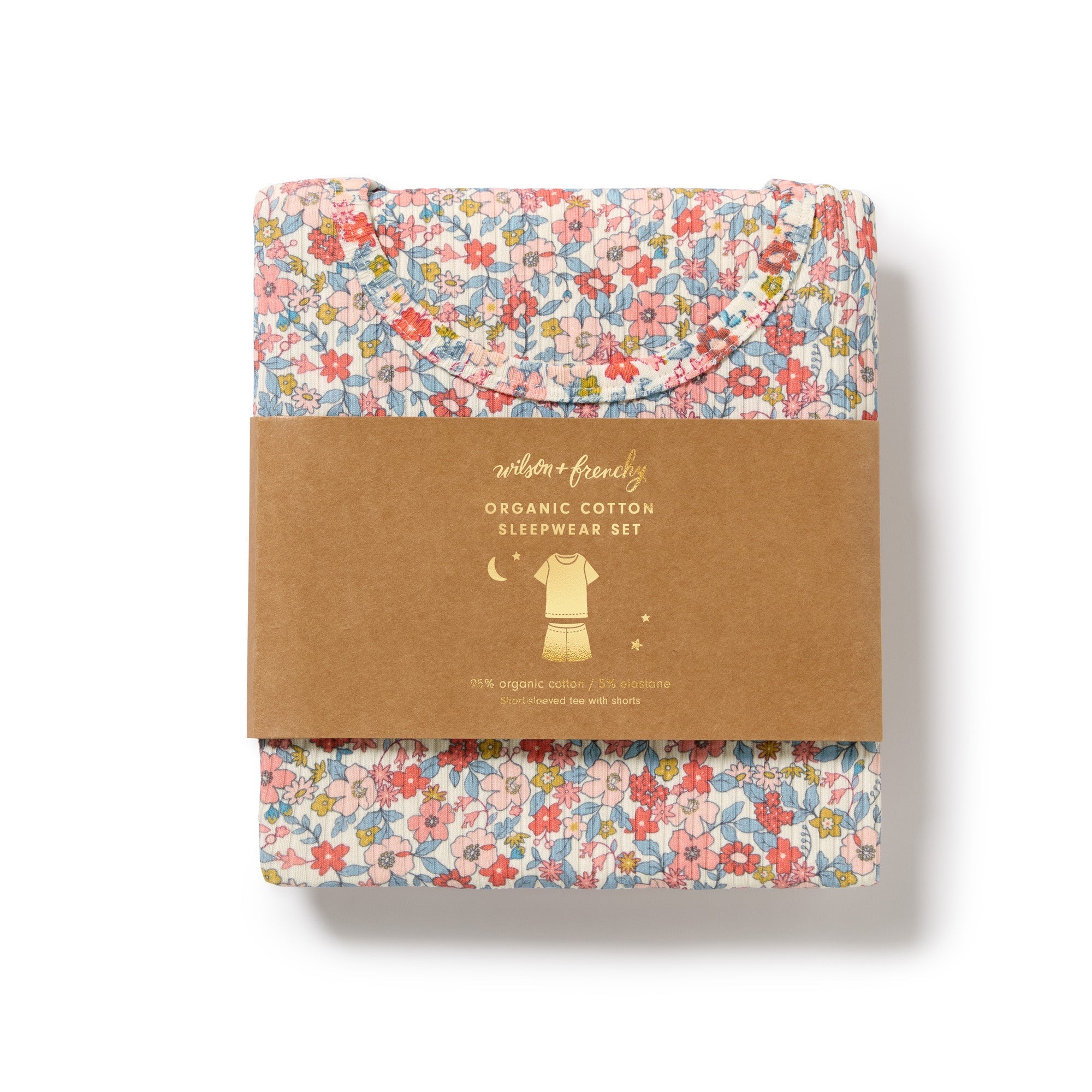 Summer Bloom Organic Short Sleeve Pyjamas