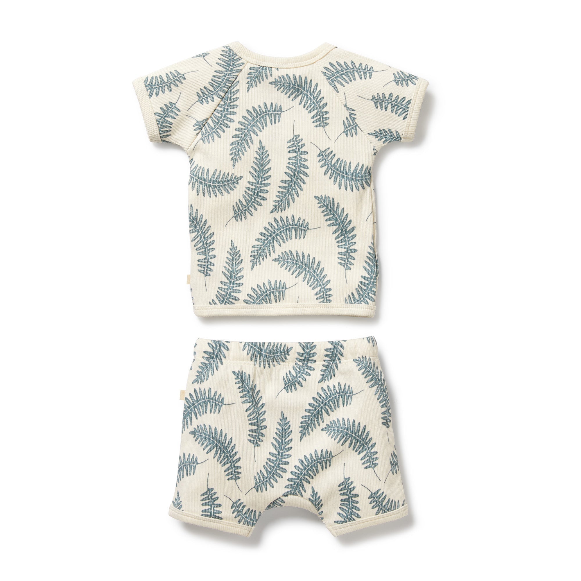 Little Fronds Organic Kimono Set