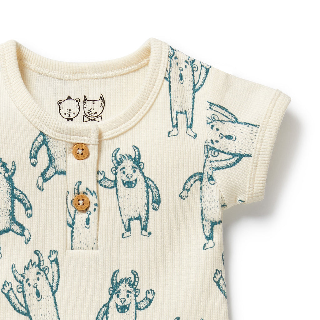 Yeti Organic Henley Bodysuit