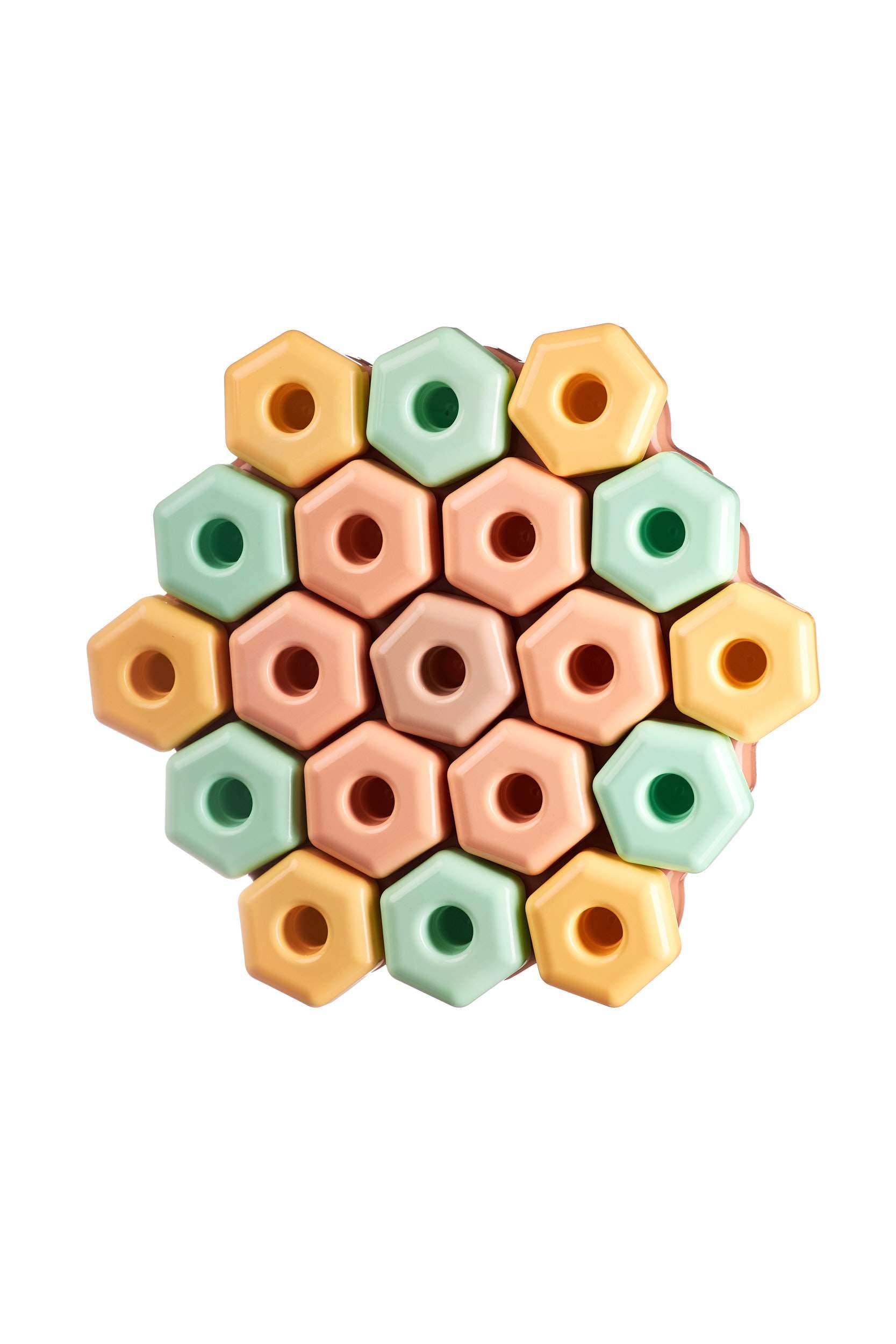 Bioplastic toys - puzzle educational toy.