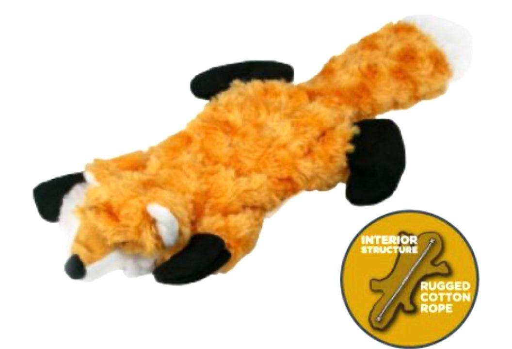 Plush Stuffless Fox Squeaker - 16